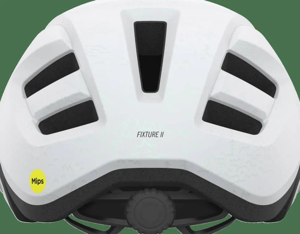 Giro Women's Fixture Mips II Matte White/Transparent Green