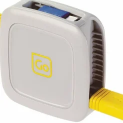 Go Travel 3 In 1 Retractable Connector Cable (1 m) White