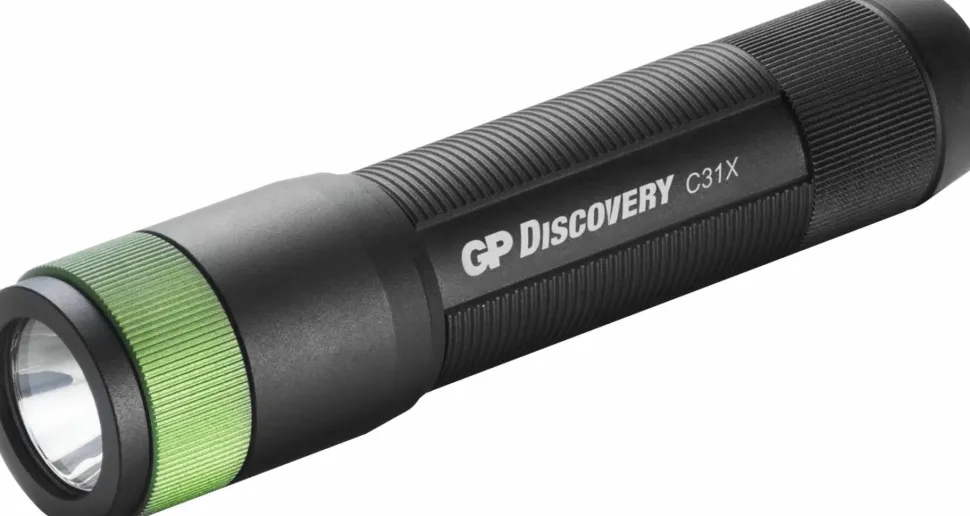 GP Batterier GP Discovery Everyday Carry Flashlight C31X Black