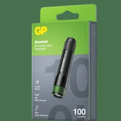 GP Batterier GP Discovery Everyday Carry Flashlight C31X Black