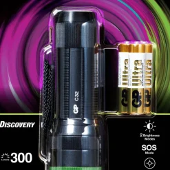 GP Batterier GP Discovery Activity 300lm C32 Black