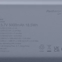 GP Batterier Powerbank Plus 5000 mAh Blue