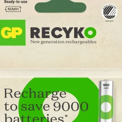 GP Batterier Recyko AAA-Battery 950mAh 4-pack Nocolour