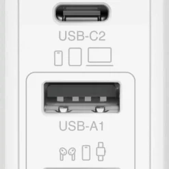 GP Batterier Wall Charger GM4A GaN PD 100W White
