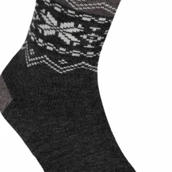 Gridarmor Heritage Merino Socks Mid Grey Melange