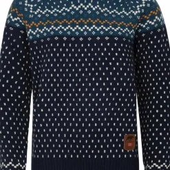 Gridarmor Women's Classic Wool Sweater Navy Blazer
