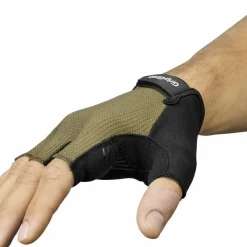 Gripgrab Explr Padded Short Finger Summer Gloves Olive Green