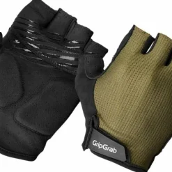 Gripgrab Explr Padded Short Finger Summer Gloves Olive Green