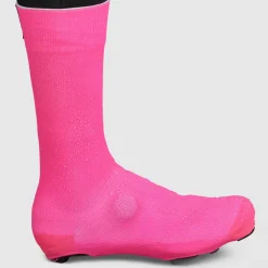 Gripgrab Flandrien Waterproof Knitted Road Shoe Covers Pink