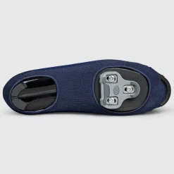 Gripgrab Flandrien Waterproof Knitted Road Shoe Covers Navy Blue