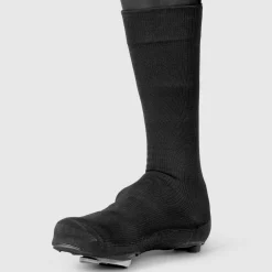 Gripgrab Flandrien Waterproof Knitted Road Shoe Covers Black