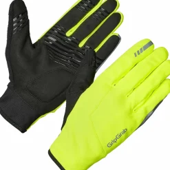 Gripgrab Hurricane 2 Windproof Spring-Autumn Gloves Yellow Hi-Vis