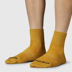 Gripgrab Lightweight SL Short Summer Socks Mustard Yellow