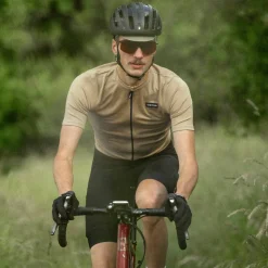 Gripgrab Men's GripGrab EXPLR Merinotech Short Sleeve Jersey Beige