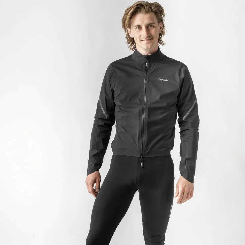 Gripgrab Men's GripGrab PACR Waterproof Lightweight Jacket Black