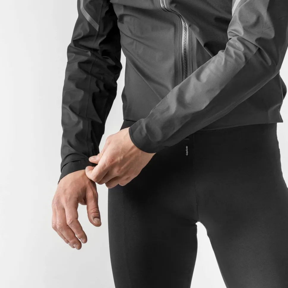 Gripgrab Men's GripGrab PACR Waterproof Lightweight Jacket Black