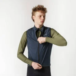 Gripgrab Men's GripGrab PACR Windproof Lightweight Vest Navy Blue
