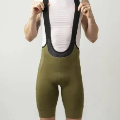 Gripgrab Men's GripGrab PACR Bib Shorts Olive Green