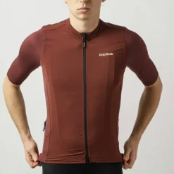 Gripgrab Men's Ride Short Sleeve Jersey Dark Red