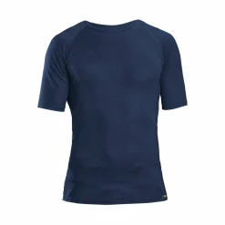 Gripgrab Merino Polyfibre Short Sleeve Base Layer Navy
