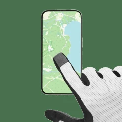 Gripgrab Pacr Insidegrip™ Full Finger Summer Gloves White