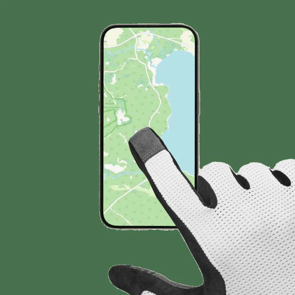Gripgrab Pacr Insidegrip™ Full Finger Summer Gloves White