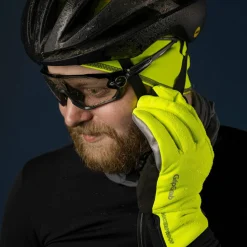 Gripgrab Polaris 2 Waterproof Winter Gloves Yellow Hi-Vis