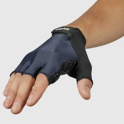 Gripgrab ProRide RC Max Padded Short Finger Summer Gloves Navy Blue