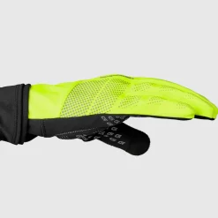 Gripgrab Ride Hi-Vis Windproof Midseason Glove Yellow Hi-vis