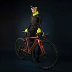 Gripgrab Ride Hi-Vis Windproof Midseason Glove Yellow Hi-vis