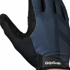 Gripgrab Ride Lite Padded Full Finger Summer Gloves Navy Blue