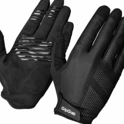 Gripgrab Ride Lite Padded Full Finger Summer Gloves Black