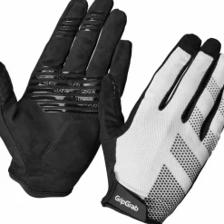 Gripgrab Ride Lite Padded Full Finger Summer Gloves White