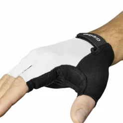 Gripgrab Ride Padded Short Finger Summer Gloves White