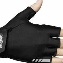 Gripgrab Ride Padded Short Finger Summer Gloves Black