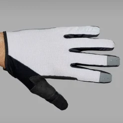 Gripgrab Shark Padded Full Finger Glove White