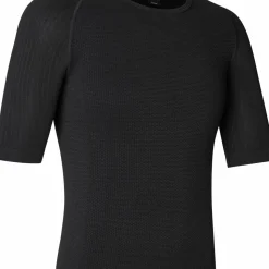 Gripgrab Unisex PACR Spring-Autumn Seamless Short Sleeve Base Layer Black