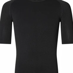 Gripgrab Unisex PACR Spring-Autumn Seamless Short Sleeve Base Layer Black
