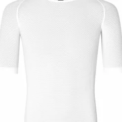 Gripgrab Unisex PACR Ultralight Seamless Short Sleeve Base Layer White