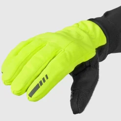 Gripgrab Windster 2 Windproof Winter Gloves Yellow Hi-Vis