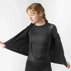 Gripgrab Women's GripGrab EXPLR Merinotech Thermal Long Sleeve Jersey Black