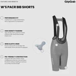 Gripgrab Women's GripGrab PACR Bib Shorts Grey