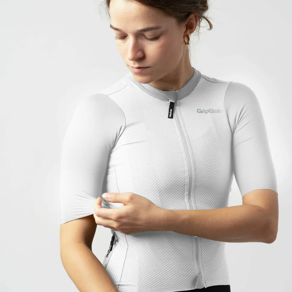 Gripgrab Women's GripGrab PACR Lightweight Short Sleeve Jersey White