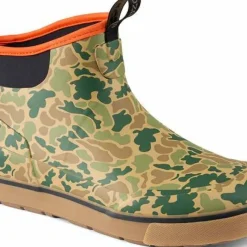 Grundéns Men's Deck Boss Ankle Boot High Fives Camo