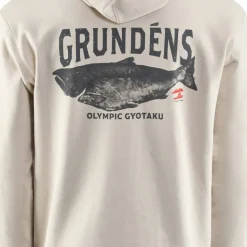 Grundéns Men's Gyotaku Hoodie Bone Heather Chinook