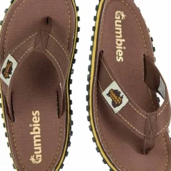 Gumbies Unisex Islander Classic Brown
