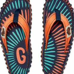 Gumbies Unisex Islander Tangerine Burst