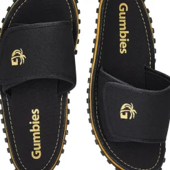 Gumbies Unisex Strider Slides Black
