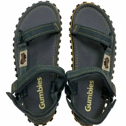 Gumbies Unisex Tracker Sandals Grey