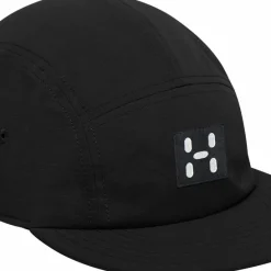 Haglöfs Brand Five Panel Cap True Black Solid